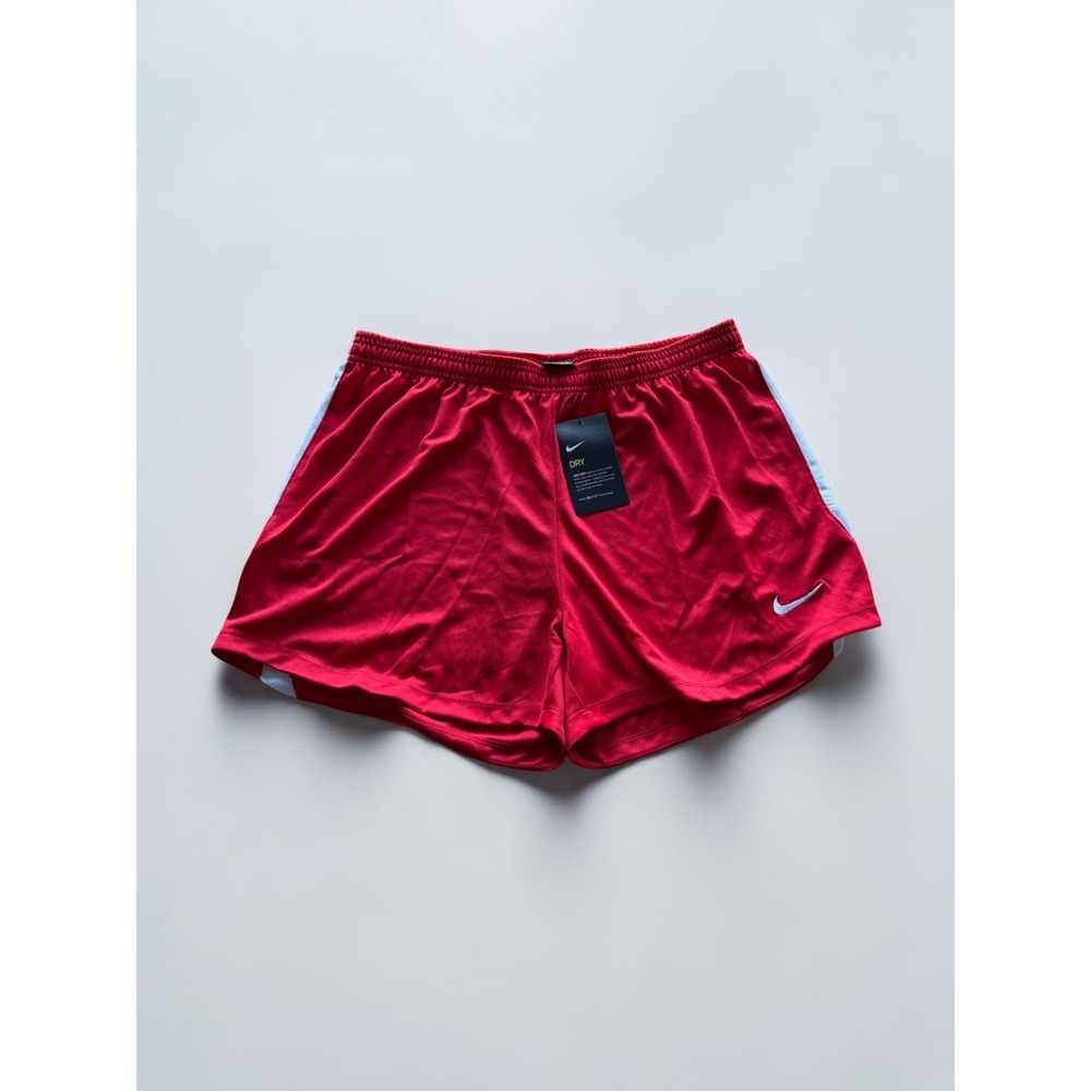 Nike Dry Dri-FIT Running Shorts Mens Red White Size Large NWT
